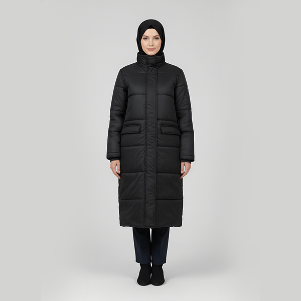 High Neck Puffer Coat