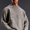 Tracksuit top grey for men
